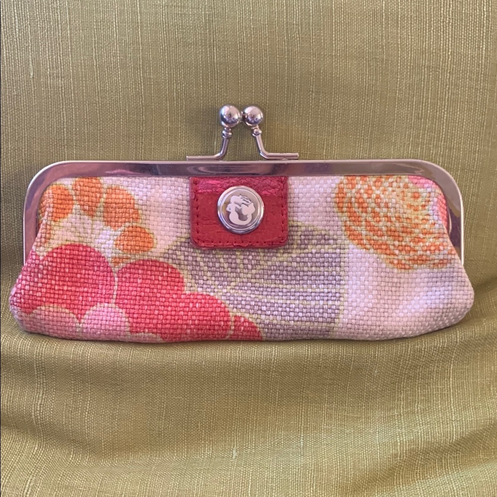 Vintage Spartina Daufuskie Island Small Change Purse- Gold Hardware- Excellent!